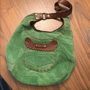 Lucky Brand green suave purse